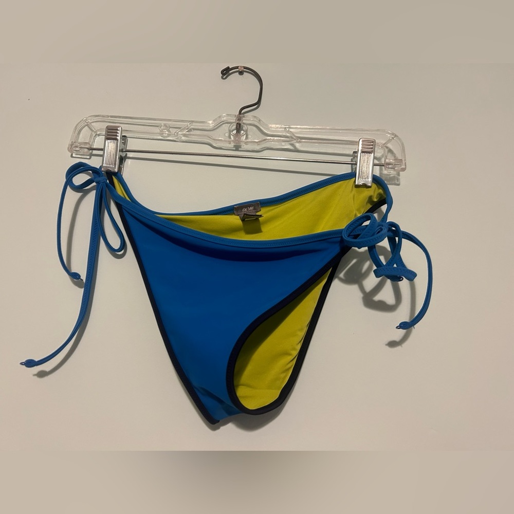 Aerie Swimsuit Bottoms, royal blue and black